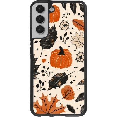 Coque Samsung Galaxy S22+ - Silicone rigide noir Autumn 2024 nature