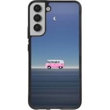 Coque Samsung Galaxy S22+ - Silicone rigide noir Spring 23 pink bus