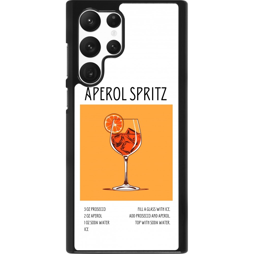 Coque Samsung Galaxy S22 Ultra - Cocktail recette Aperol Spritz