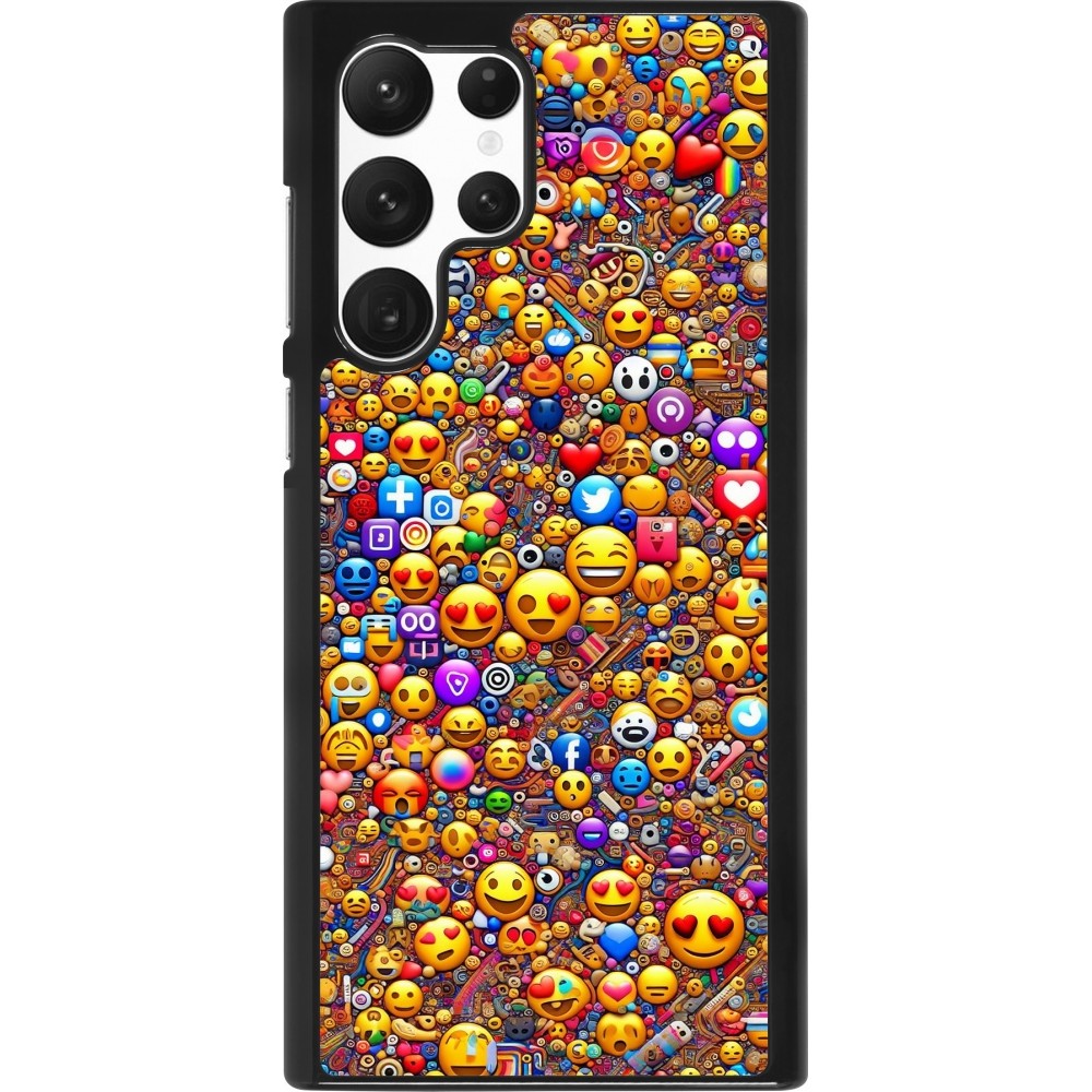 Coque Samsung Galaxy S22 Ultra - Emoji mixed