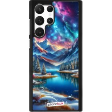 Coque Samsung Galaxy S22 Ultra - Fantasy Mountain Lake Sky Stars