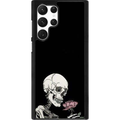 Coque Samsung Galaxy S22 Ultra - Halloween 2023 rose and skeleton