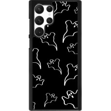 Coque Samsung Galaxy S22 Ultra - Halloween 2024 black and white ghosts