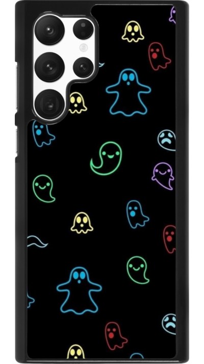 Coque Samsung Galaxy S22 Ultra - Halloween 2024 colorful ghosts