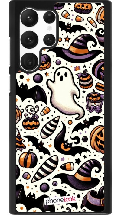 Coque Samsung Galaxy S22 Ultra - Halloween 2024 Cute Pattern