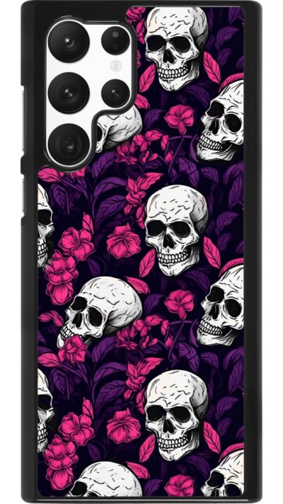 Coque Samsung Galaxy S22 Ultra - Halloween 2024 romantic skulls