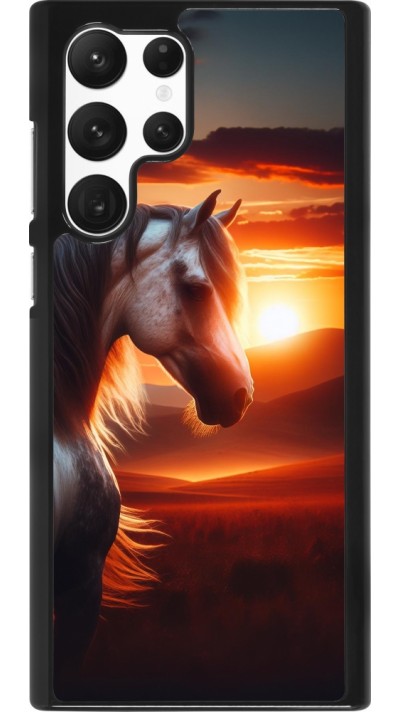 Coque Samsung Galaxy S22 Ultra - Majestic Sunset Horse