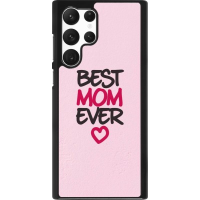 Coque Samsung Galaxy S22 Ultra - Mom 2023 best Mom ever pink