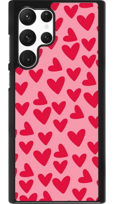 Coque Samsung Galaxy S22 Ultra - Mom 2024 petits coeurs