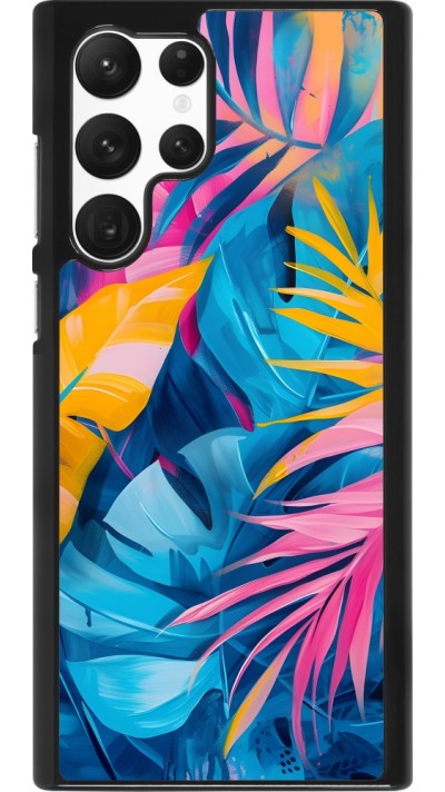 Coque Samsung Galaxy S22 Ultra - Palms Blue