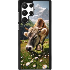 Coque Samsung Galaxy S22 Ultra - Vache montagne Valais