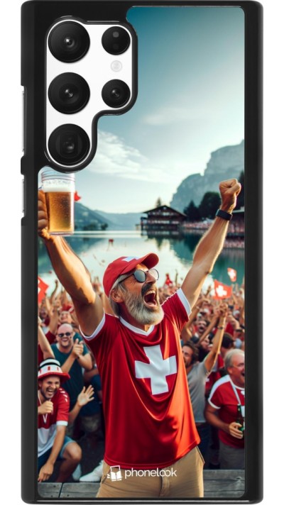 Coque Samsung Galaxy S22 Ultra - Victoire suisse fan zone Euro 2024