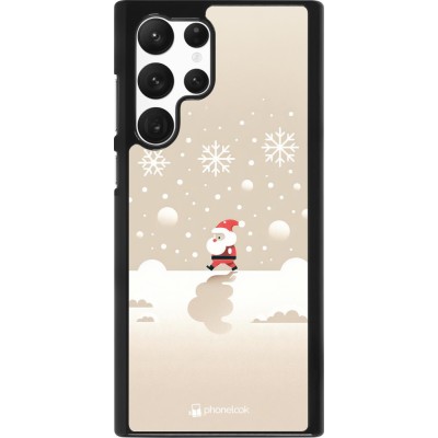 Coque Samsung Galaxy S22 Ultra - Noël 2023 Minimalist Santa