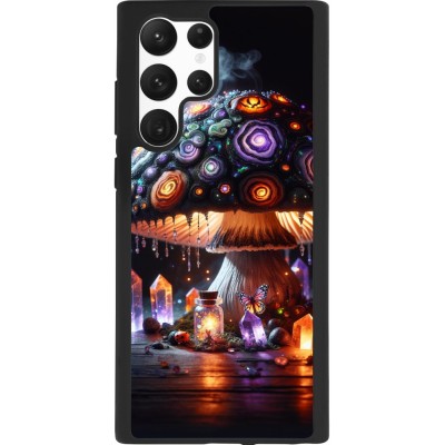 Coque Samsung Galaxy S22 Ultra - Silicone rigide noir Halloween Potion Magic