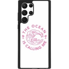 Coque Samsung Galaxy S22 Ultra - Silicone rigide noir The Ocean is calling me