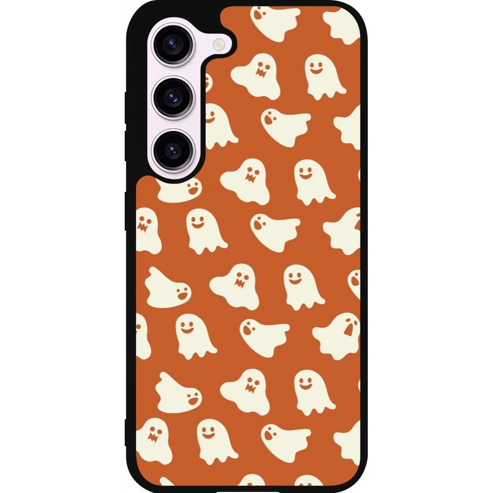 Samsung Galaxy S23 Case Hülle - Silikon schwarz Autumn 2024 mini ghosts