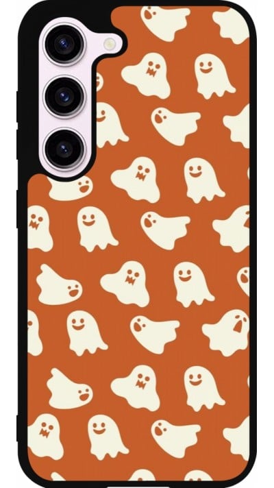 Coque Samsung Galaxy S23 - Silicone rigide noir Autumn 2024 mini ghosts