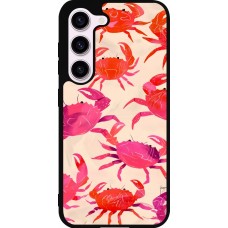 Coque Samsung Galaxy S23 - Silicone rigide noir Crabs Paint