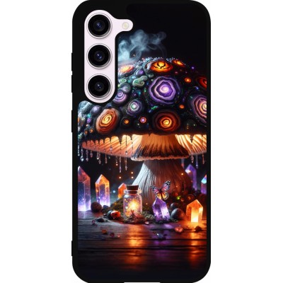 Coque Samsung Galaxy S23 - Silicone rigide noir Halloween Potion Magic