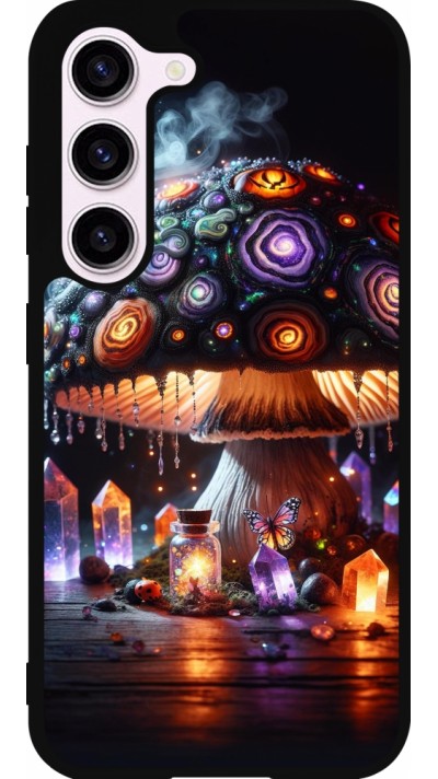 Coque Samsung Galaxy S23 - Silicone rigide noir Halloween Potion Magic