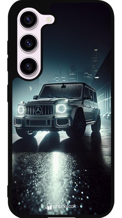 Coque Samsung Galaxy S23 - Silicone rigide noir Mercedes G AMG Night