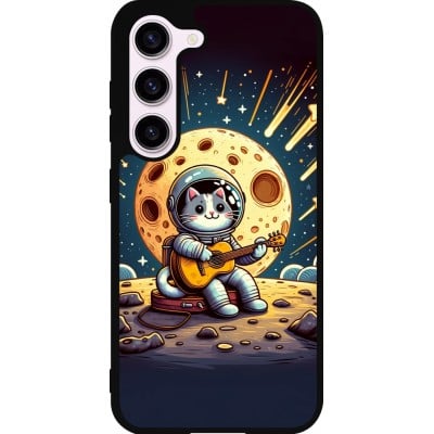 Coque Samsung Galaxy S23 FE - Silicone rigide noir AstroCat RockLune