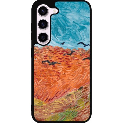 Coque Samsung Galaxy S23 FE - Silicone rigide noir Autumn 22 Van Gogh style