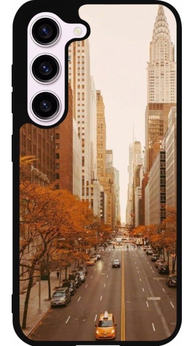 Coque Samsung Galaxy S23 FE - Silicone rigide noir Autumn 2024 New York city