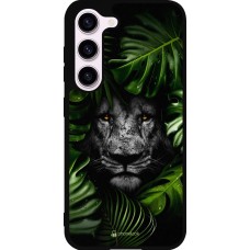 Coque Samsung Galaxy S23 FE - Silicone rigide noir Forest Lion