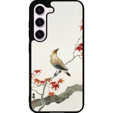 Coque Samsung Galaxy S23 FE - Silicone rigide noir Japanese Bird