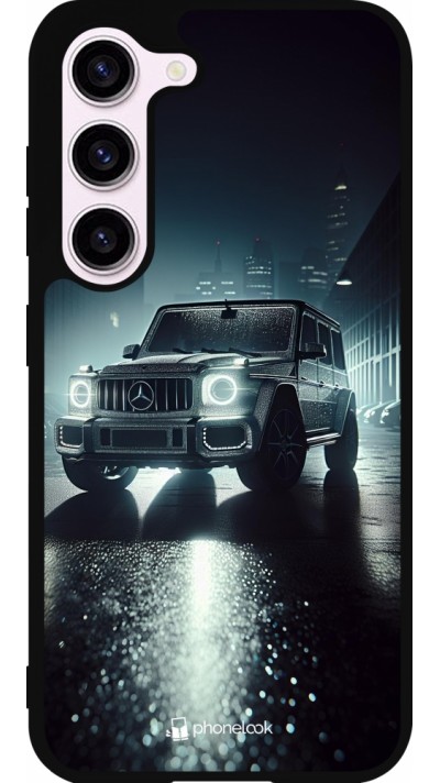 Coque Samsung Galaxy S23 FE - Silicone rigide noir Mercedes G AMG Night