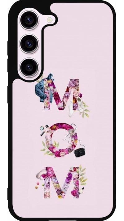 Samsung Galaxy S23 FE Case Hülle - Silikon schwarz Mom 2024 girly mom