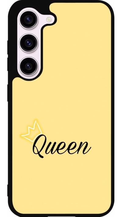 Samsung Galaxy S23 FE Case Hülle - Silikon schwarz Mom 2024 Queen