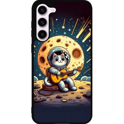 Coque Samsung Galaxy S23+ - Silicone rigide noir AstroCat RockLune