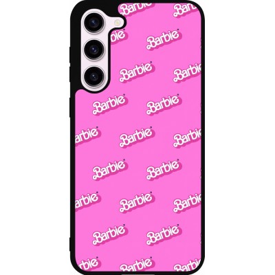 Coque Samsung Galaxy S23+ - Silicone rigide noir Barbie Pattern