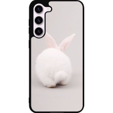 Coque Samsung Galaxy S23+ - Silicone rigide noir Easter 2024 bunny butt