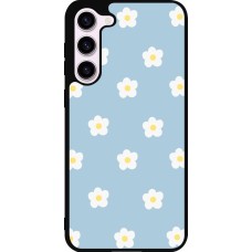 Coque Samsung Galaxy S23+ - Silicone rigide noir Easter 2024 daisy flower