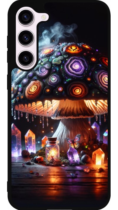 Coque Samsung Galaxy S23+ - Silicone rigide noir Halloween Potion Magic