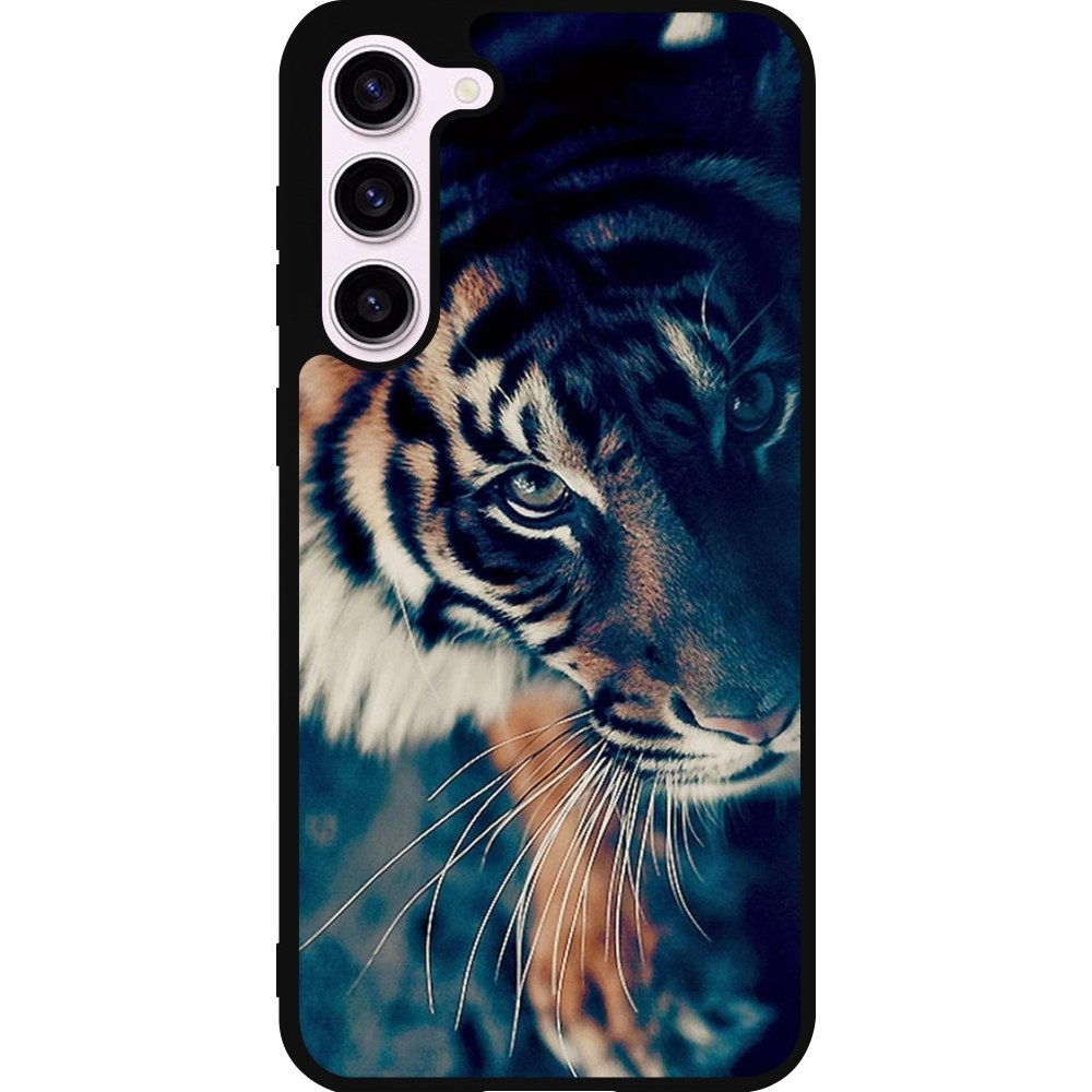 Samsung Galaxy S23+ Case Hülle - Silikon schwarz Incredible Lion