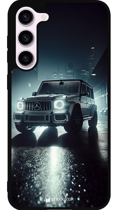 Coque Samsung Galaxy S23+ - Silicone rigide noir Mercedes G AMG Night