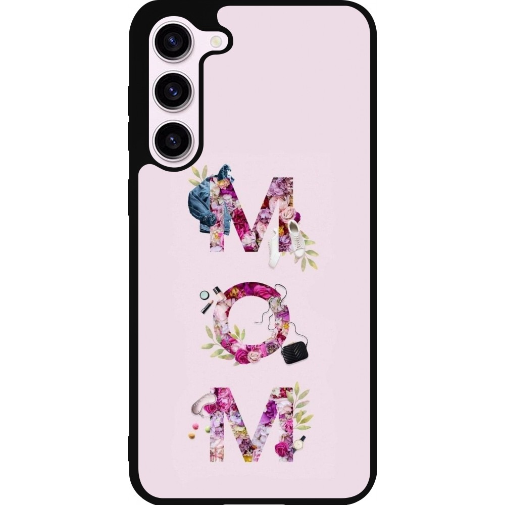 Samsung Galaxy S23+ Case Hülle - Silikon schwarz Mom 2024 girly mom