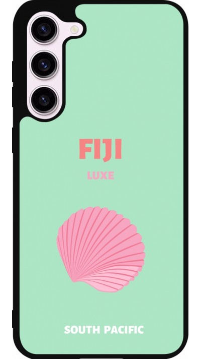 Coque Samsung Galaxy S23+ - Silicone rigide noir Pop Summer Destination Fiji