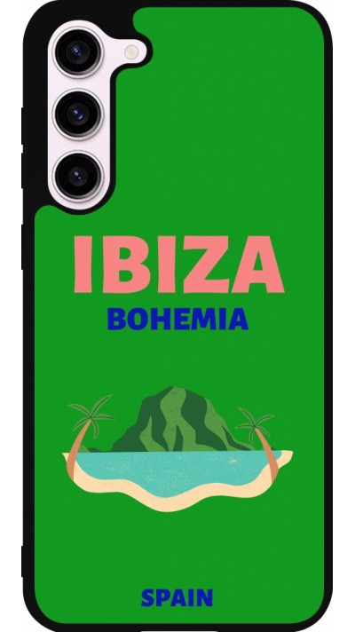 Coque Samsung Galaxy S23+ - Silicone rigide noir Pop Summer Destination Ibiza