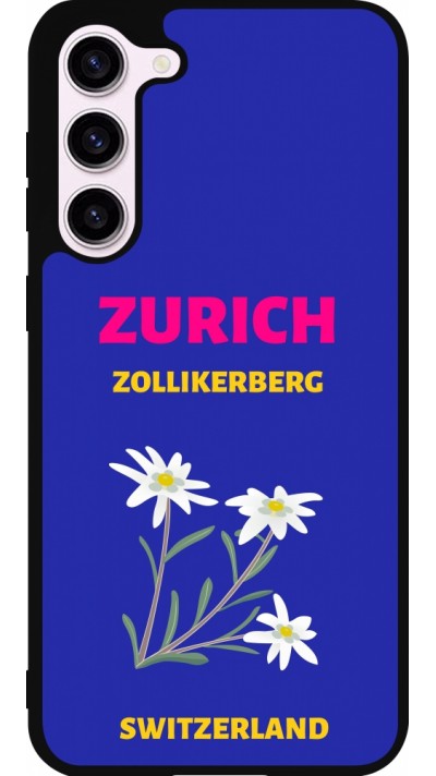 Coque Samsung Galaxy S23+ - Silicone rigide noir Pop Summer Destination Zurich