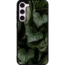 Samsung Galaxy S23+ Case Hülle - Silikon schwarz Spring 23 fresh plants