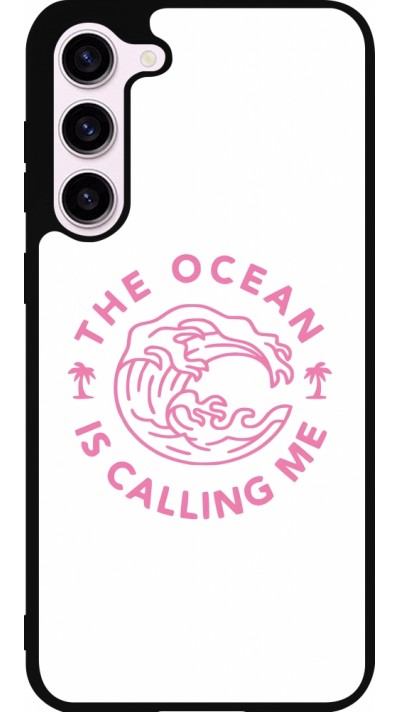 Coque Samsung Galaxy S23+ - Silicone rigide noir The Ocean is calling me