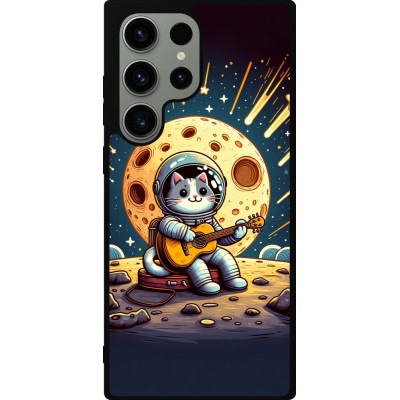 Coque Samsung Galaxy S23 Ultra - Silicone rigide noir AstroCat RockLune