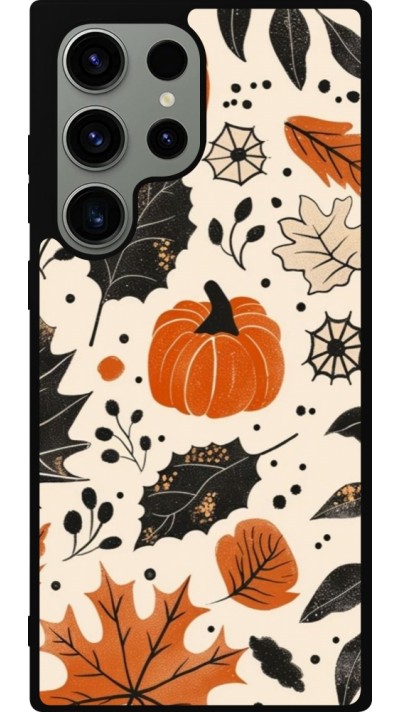 Coque Samsung Galaxy S23 Ultra - Silicone rigide noir Autumn 2024 nature