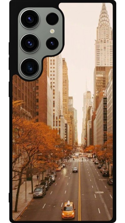 Coque Samsung Galaxy S23 Ultra - Silicone rigide noir Autumn 2024 New York city