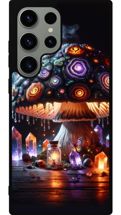 Coque Samsung Galaxy S23 Ultra - Silicone rigide noir Halloween Potion Magic